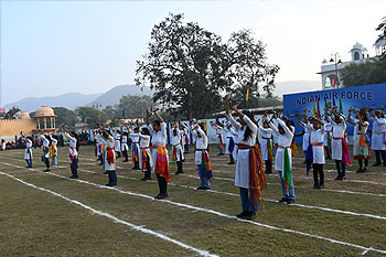 Beyond Academics at Air Force School